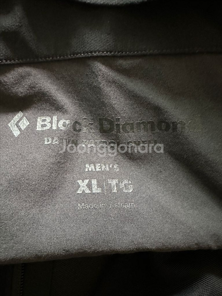 블랙다이아몬드 던패트롤 XL 블랙 소프트쉘--4