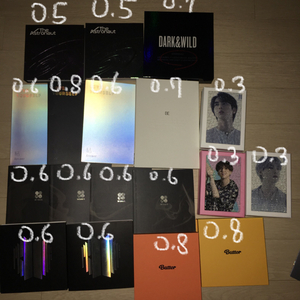 방탄 앨범 급처