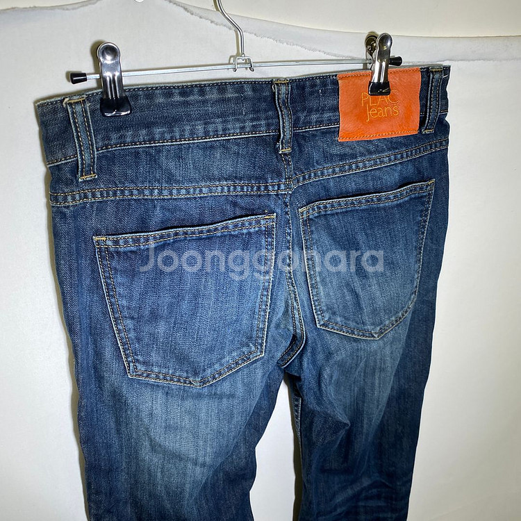 29인치)플랙 베를린 슬림핏 청바지 데님--3