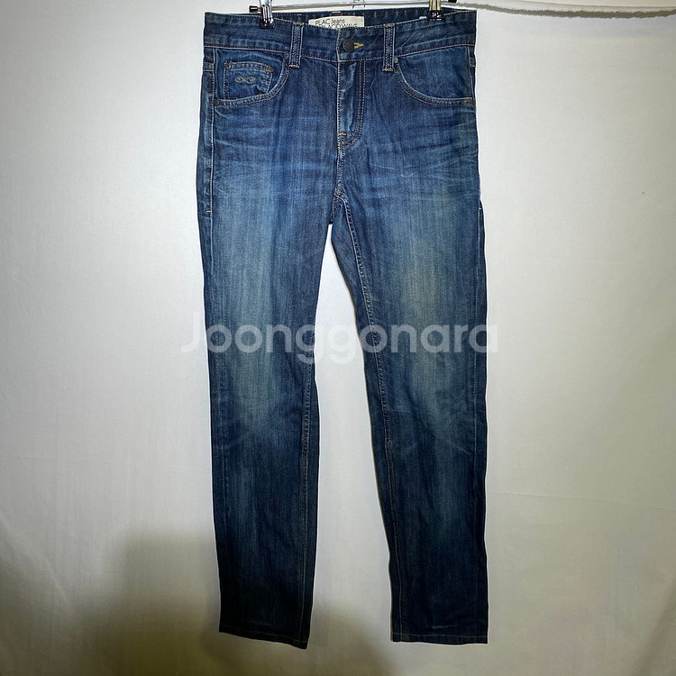 29인치)플랙 베를린 슬림핏 청바지 데님--1