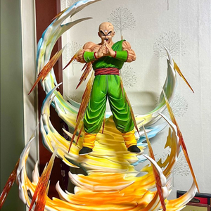 (교환가능)드래곤볼 레진 천진반+셀파츠 피규어 1/4