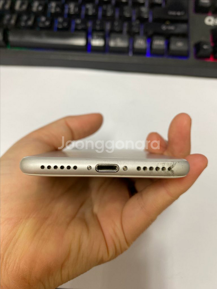 아이폰7 실버 액정SS급 32GB 무잔상--6