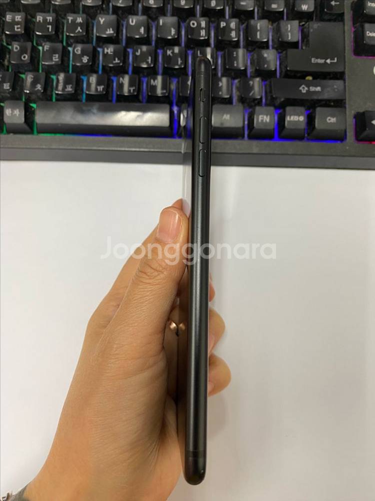 아이폰7플러스 매트블랙 A급 32GB 배터리91%--4