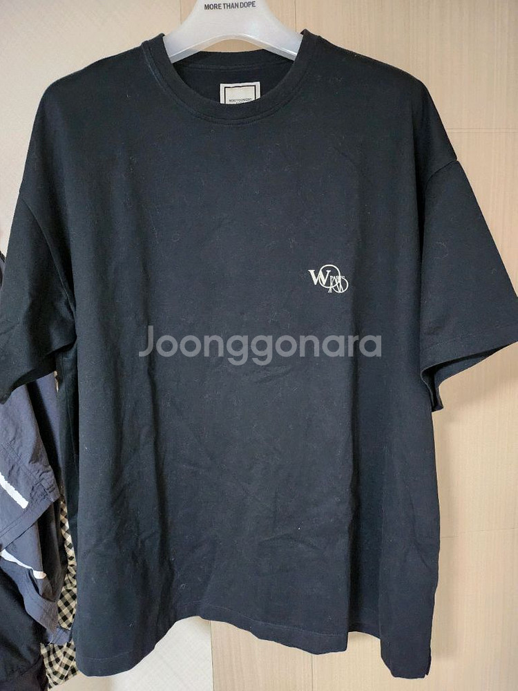 우영미 파리 플라워 프린팅 티셔츠 50--0