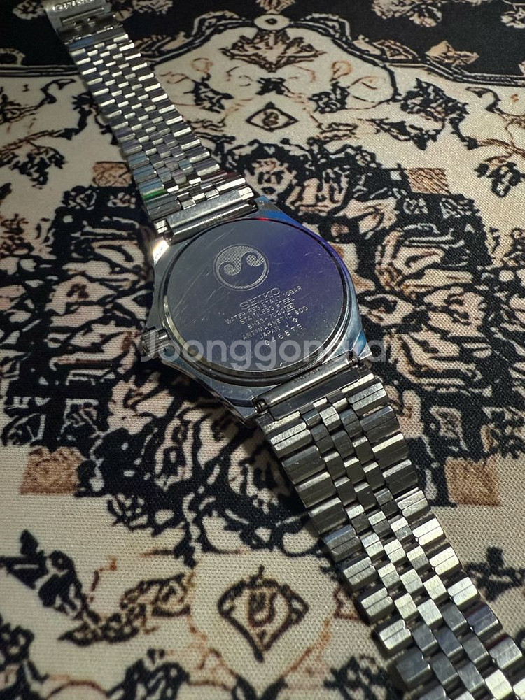 세이코 빈티지 쿼츠 시계--2