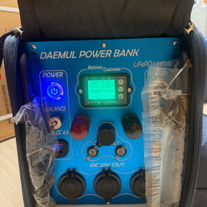 대물파워뱅크240a[새것]+인버터2,000