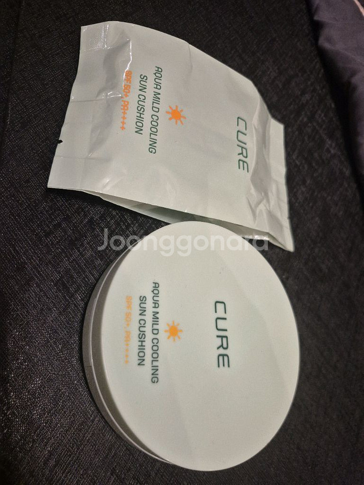 CURE 아쿠아 마일드 쿨링 빅선쿠션 새상품팝니다--0