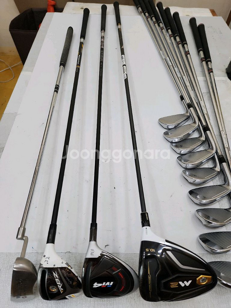 테일러메이드 버너 경량스틸 아이언 남성 골프채 풀세트3--6