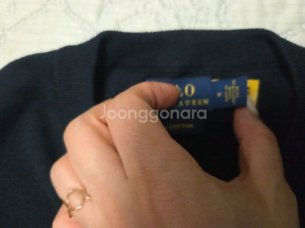 폴로 랄프로렌 피마 코튼 가디건 M--3