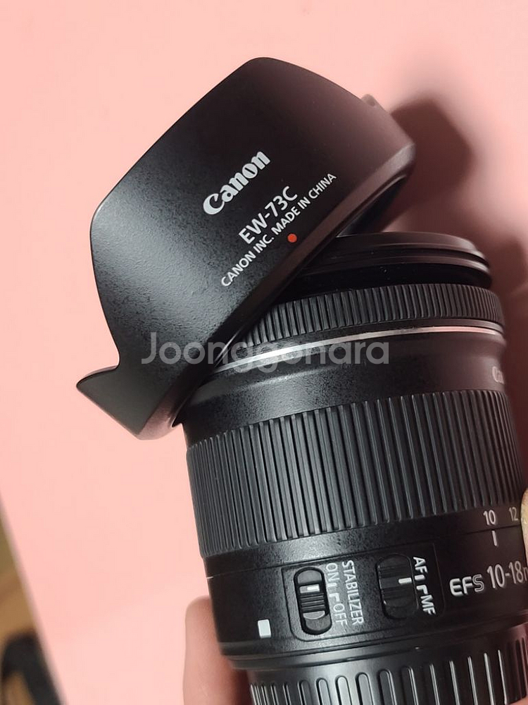 캐논 EF-S 10-18 IS STM 깨끗--0