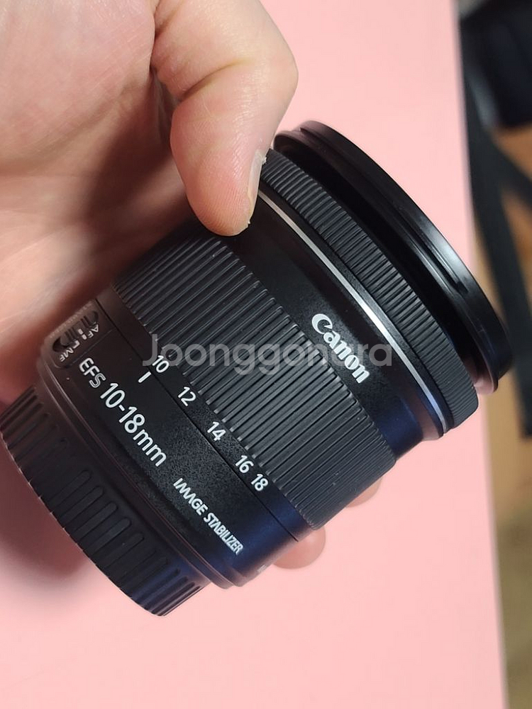 캐논 EF-S 10-18 IS STM 깨끗--1