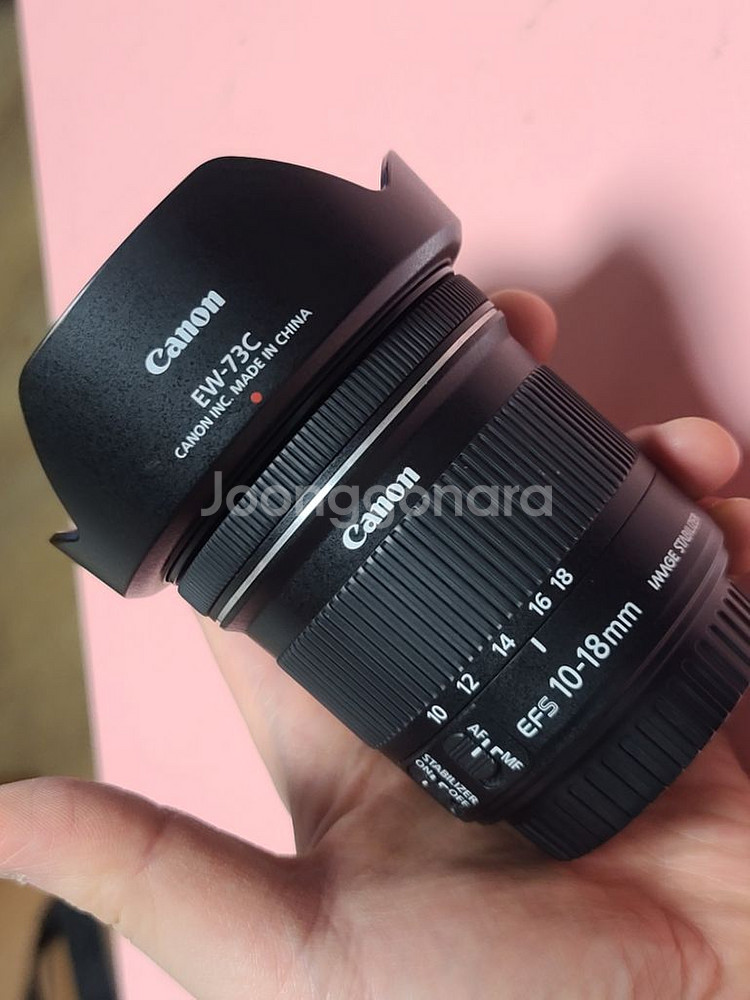 캐논 EF-S 10-18 IS STM 깨끗--3