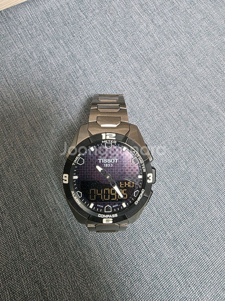 티쏘(tissot)티터치 엑스퍼트 솔라 티타늄 손목시계--0
