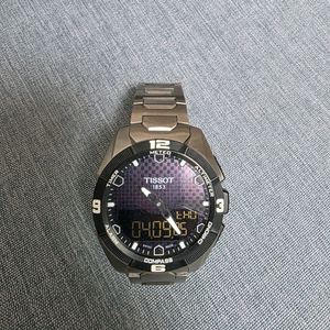 티쏘(tissot)티터치 엑스퍼트 솔라 티타늄 손목시계