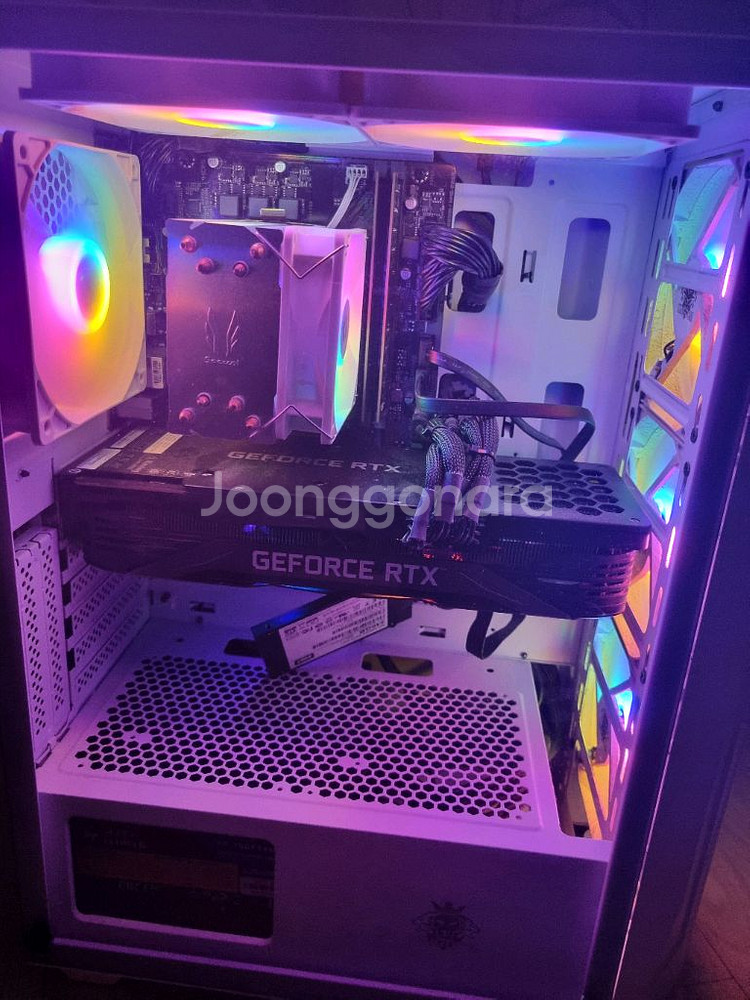 rtx3080 벤큐모니터 게이밍 컴퓨터 풀세트--0