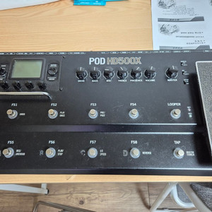 멀티이펙터 pod hd500x