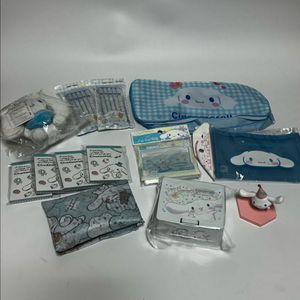 새상품)시나모롤 문구류/생활용품 굿즈 세트