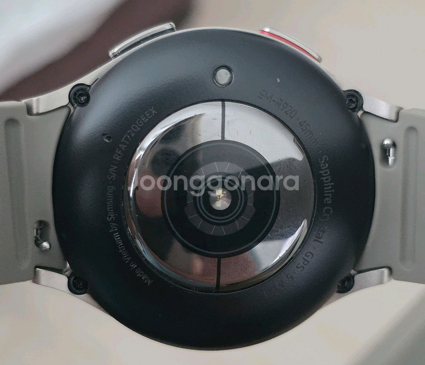 갤럭시워치5 프로 SM-R920 45mm 블루투스 로즈--4