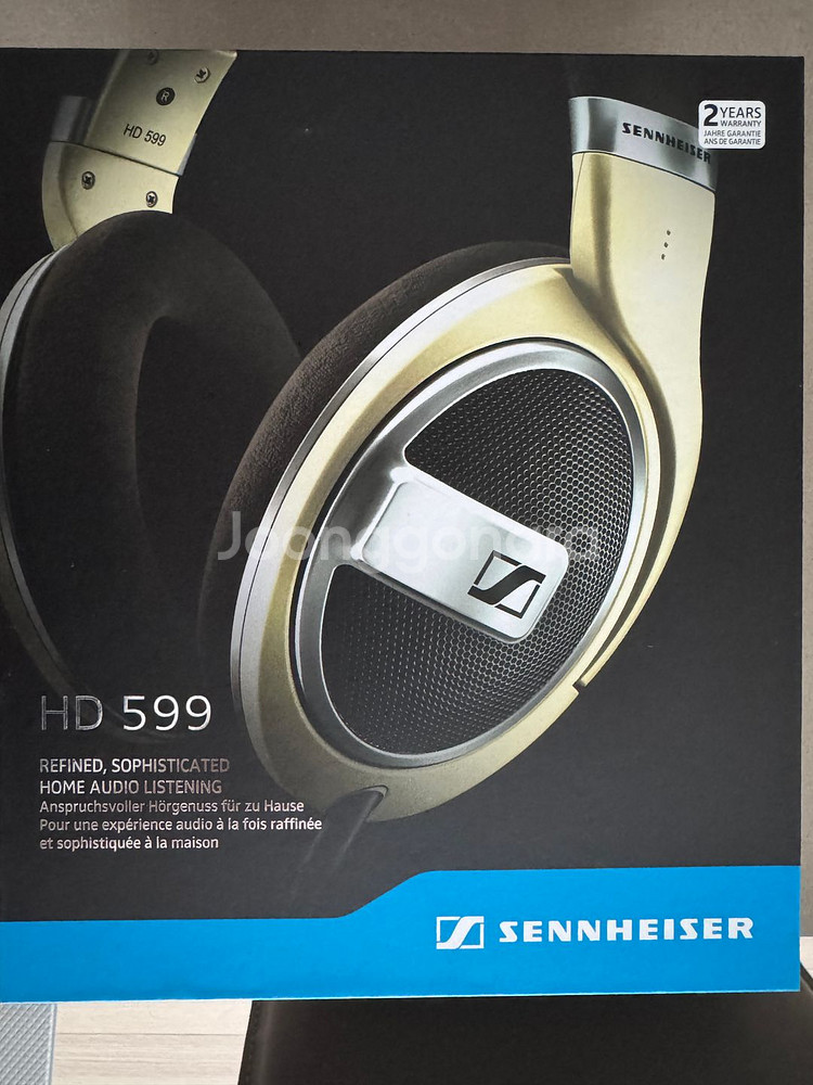 젠하이저 HD599 헤드폰 국내정품--2