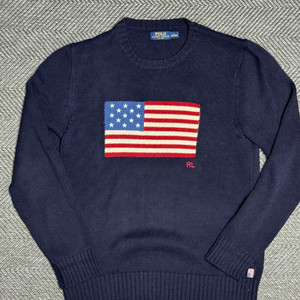 폴로 랄프로렌 성조기 니트 L (MADE IN USA)