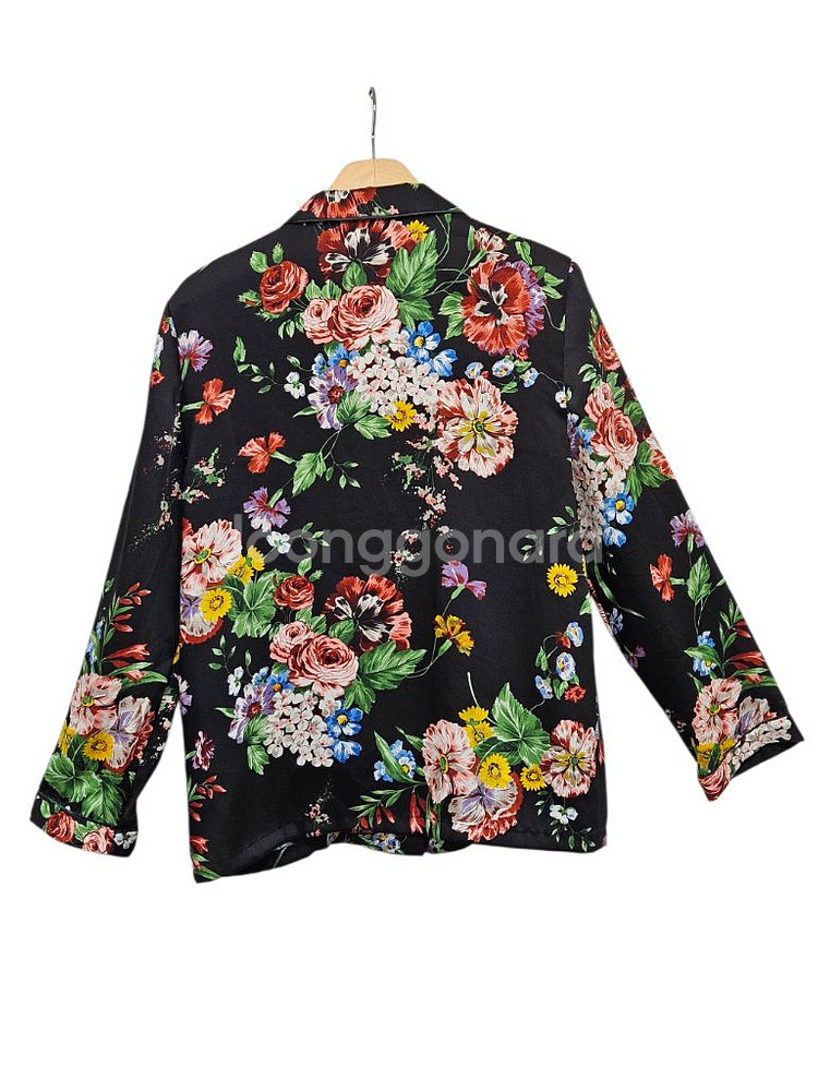 자라 ZARA Woman 플라워 프린트 블라우스 M--7
