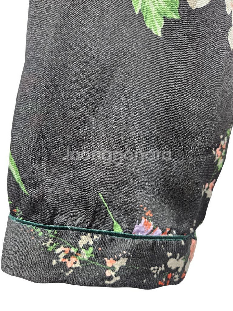 자라 ZARA Woman 플라워 프린트 블라우스 M--8