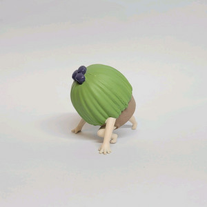 달리는 몽블랑 몽블런 가챠 말차 녹차