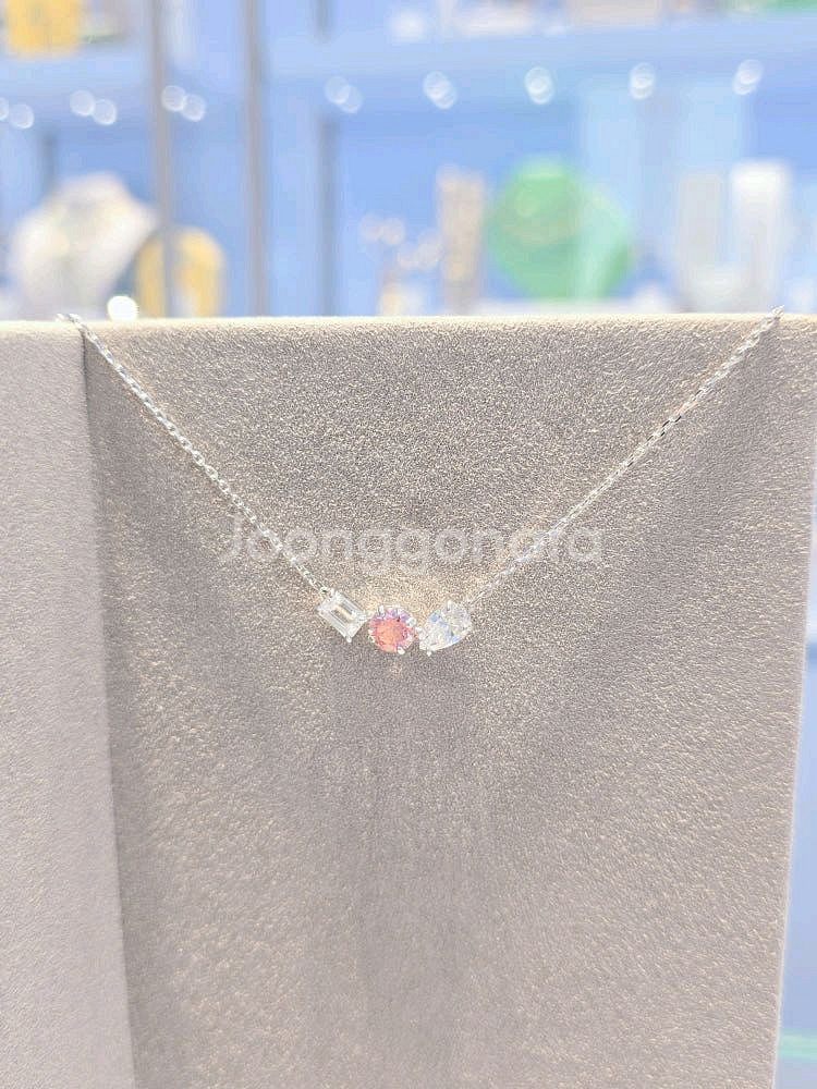 (새상품) 스와로브스키 목걸이--4