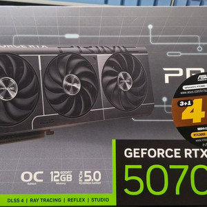asus rtx5070 prime oc 중고 사용품