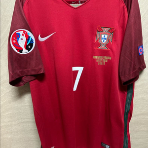 16-18 포르투갈 국대 유로 우승 호날두 유니폼 L