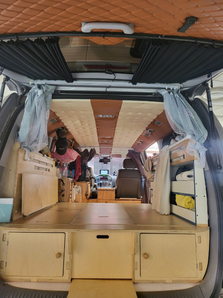 그랜드 스타렉스 캠핑카(인산철밧데리설치) 이미지