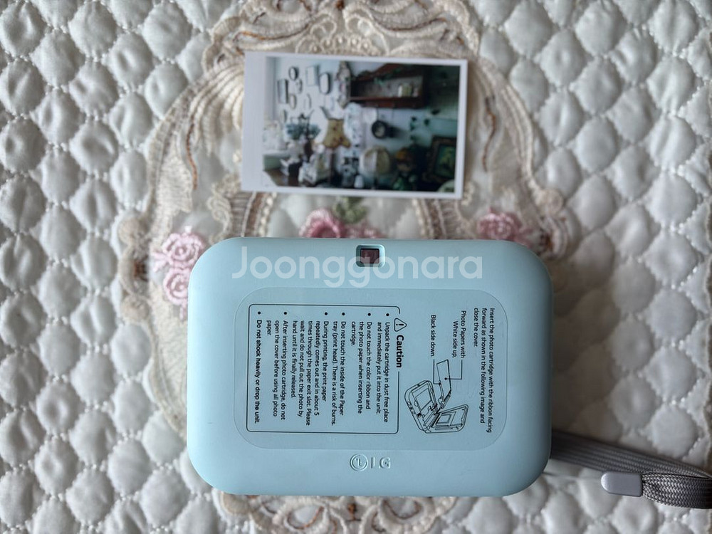 lg 포켓포토 스냅 즉석카메라--1