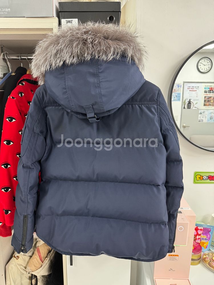 무스너클 알곤퀸 남성 폭스퍼 패딩 M--4