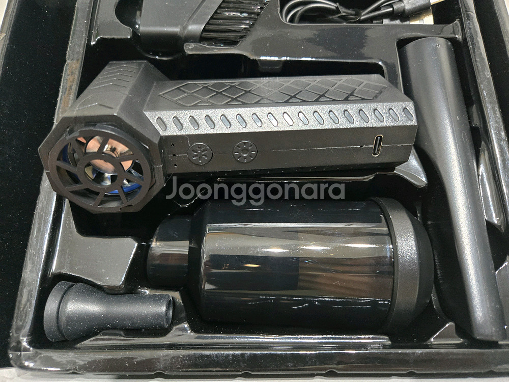 초강력 무선 에어건&청소기 캠핑 차량 세차(선풍기겸용)--2