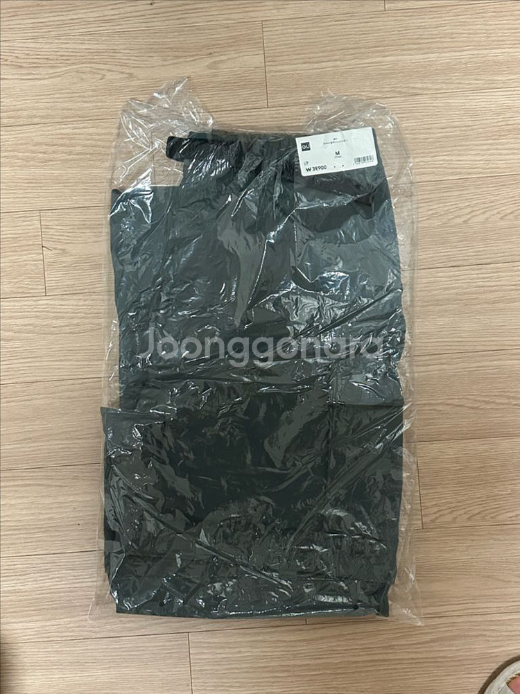 GU 컨버터블 와이드 카고 바지 m--0