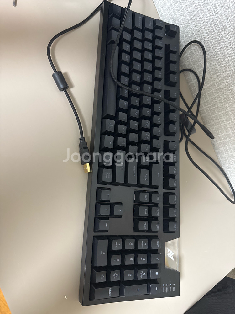 앱코 ark 키보드 청축--0