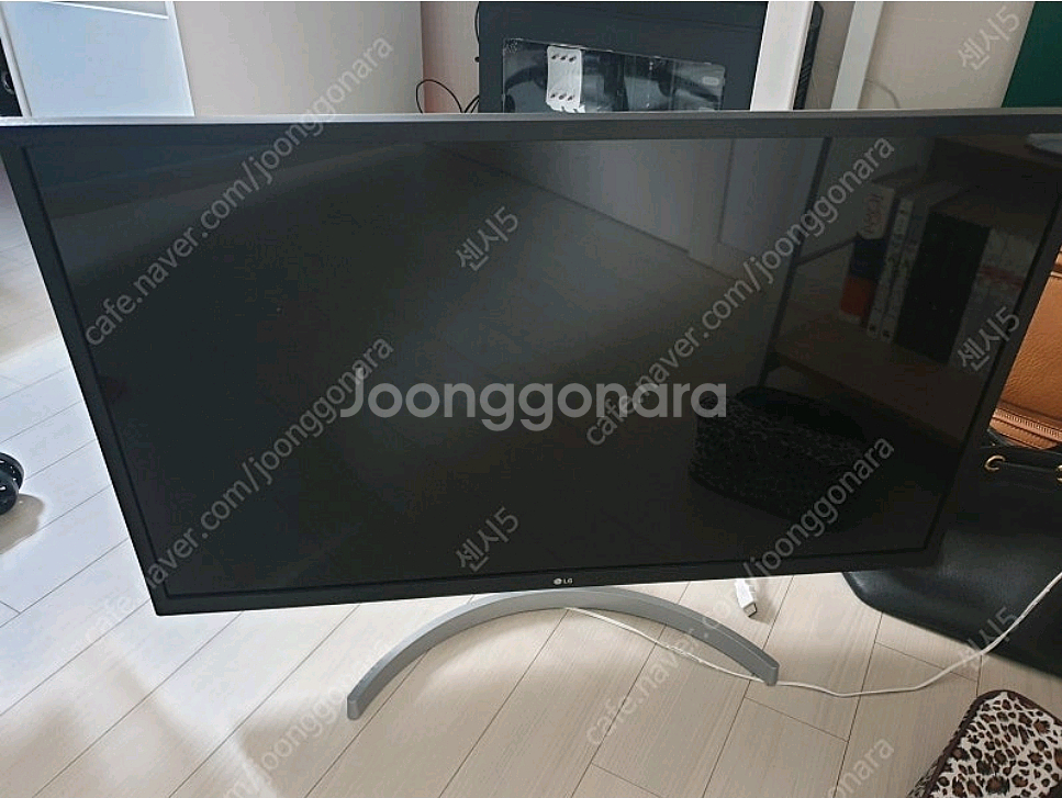 lg모니터 32인치 모니터 32mn500mw 화이트색상--0