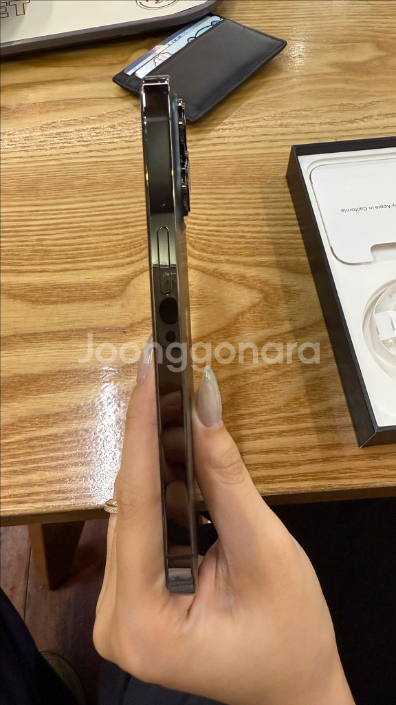 아이폰 13 pro 128기가 그래파이트 색상--3