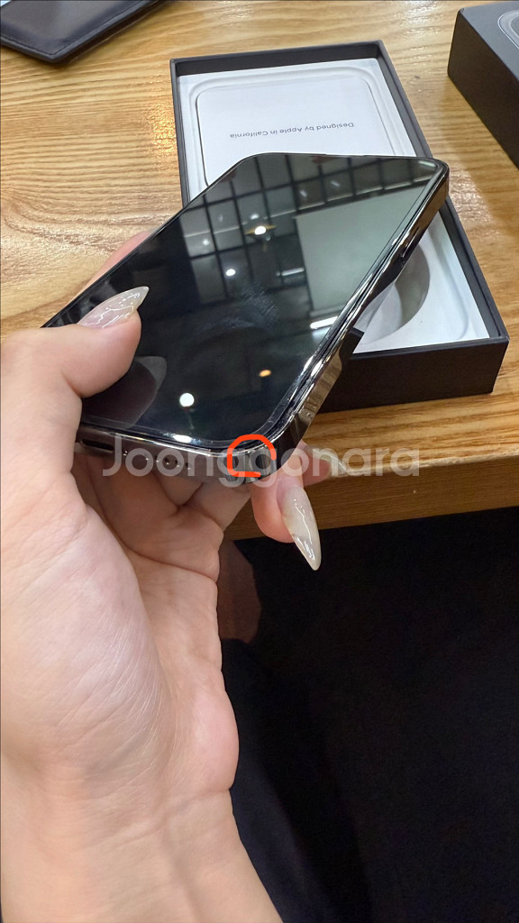 아이폰 13 pro 128기가 그래파이트 색상--7