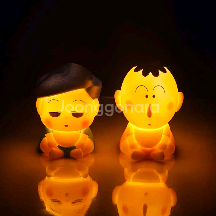 (새상품) 일본 짱구 아기 철수 무드등 가챠 판매--1