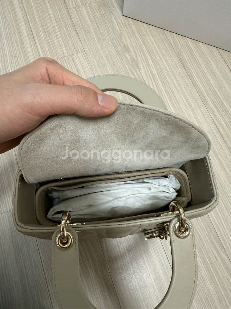 [새상품급] [반값] 디올 레이디백 스몰--4