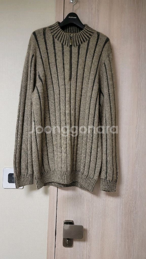 남성 메리노 포섬 울 니트 (사이즈100~105)--0