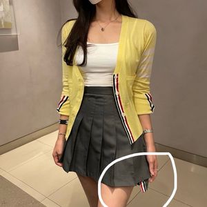 톰 브라운 플리츠 미니 스커트 테니스스커트
