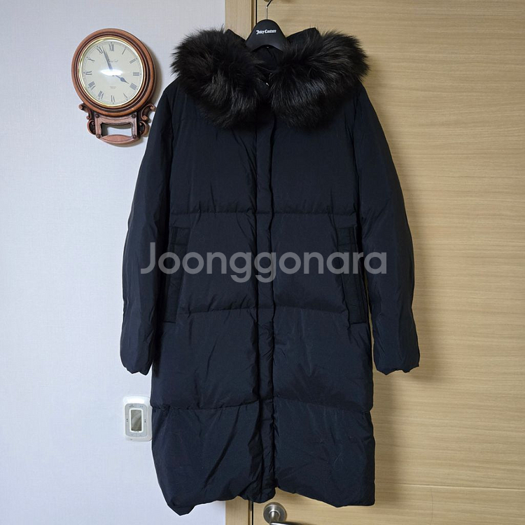 빈폴레이디스 소피다운 롱패딩 100 블랙--2