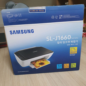삼성프린터 SL-J1660 미사용새상품(잉크 없음)