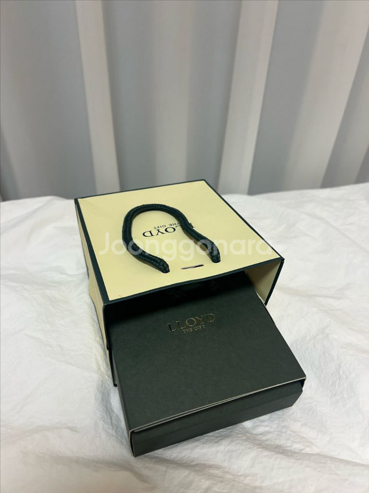 [풀박스]로이드 단독 탄생석 럭키문 골드 팔찌 10K--8