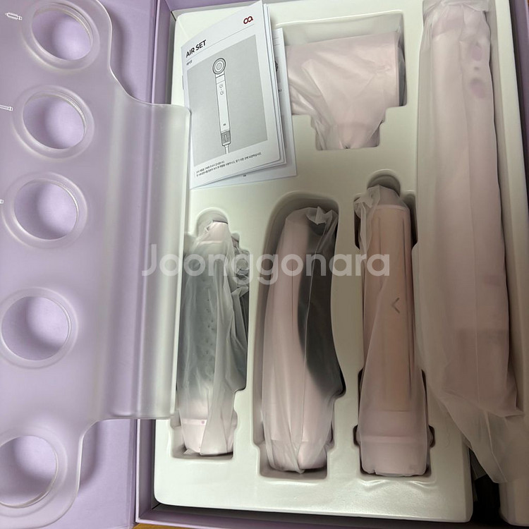 (풀박/5회사용) 전용거치대+오아 에어셋1 핑크--0
