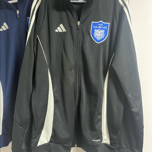 울산 HD 아디다스 트레이닝 집업(커스텀) 블랙 2XL