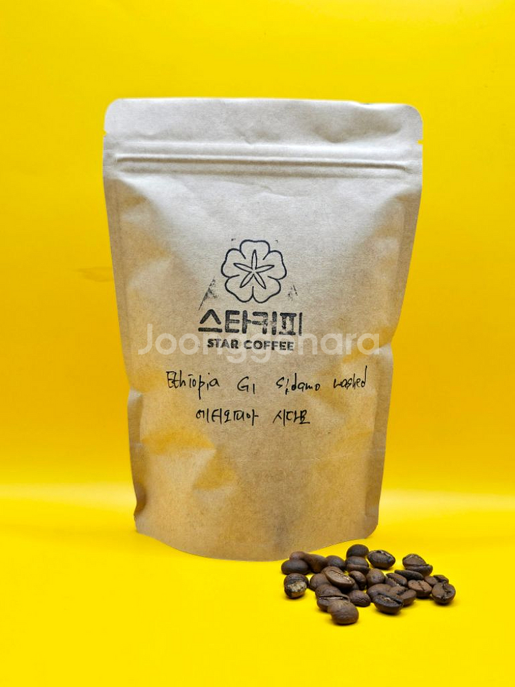 에티오피아 G1 시다모 워시드 원두 500g 무료배송--0