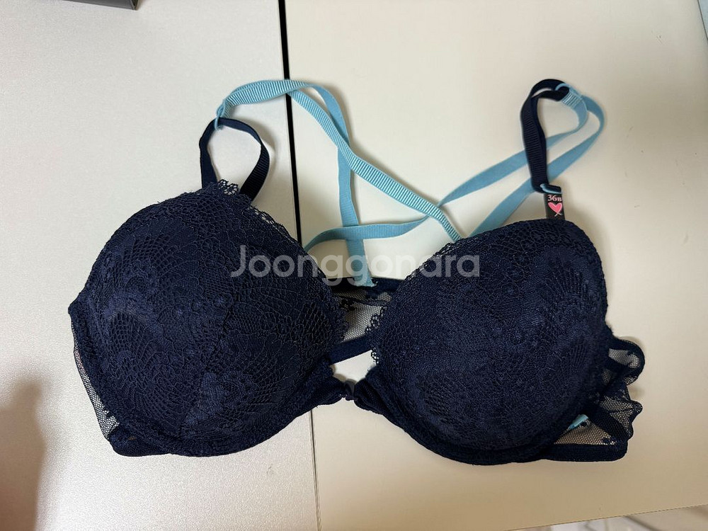 빅토리아시크릿 레이스 브라 36B--0
